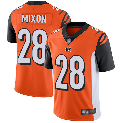 Cincinnati Bengals Limited Orange Men Joe Mixon Alternate Jersey NFL Footballl #28 Vapor Untouchable->cincinnati bengals->NFL Jersey